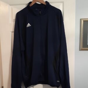 Adidas Men's Navy Blue Performance Jacket